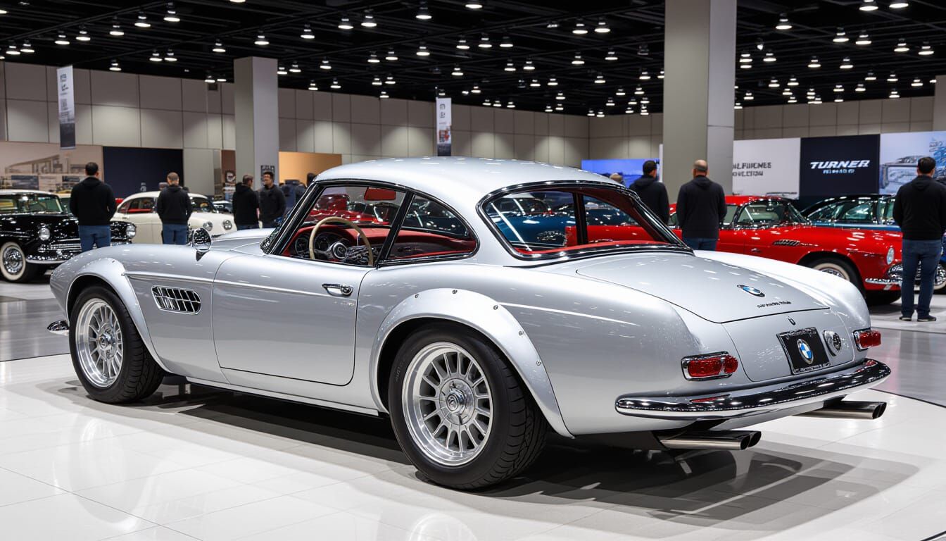 Restomod BMW 507 Coupe with Wide Body Kit