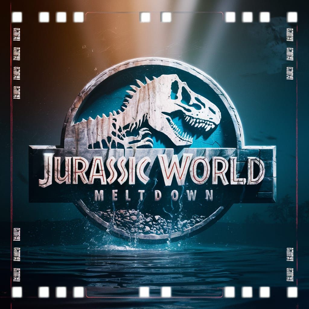 Jurassic World Meltdown: T-Rex Movie Poster