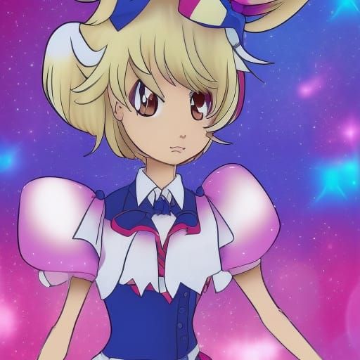 Donald Trump as Anime Magical Girl