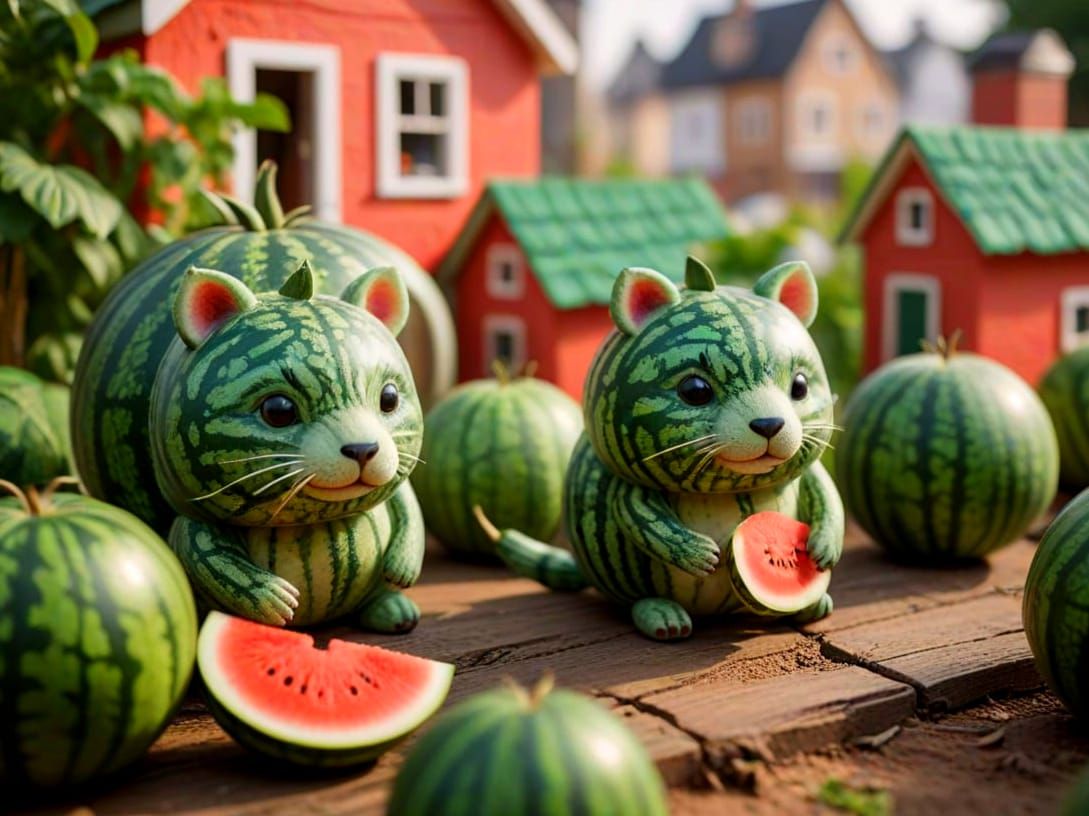 Cute Greetings from Melonland