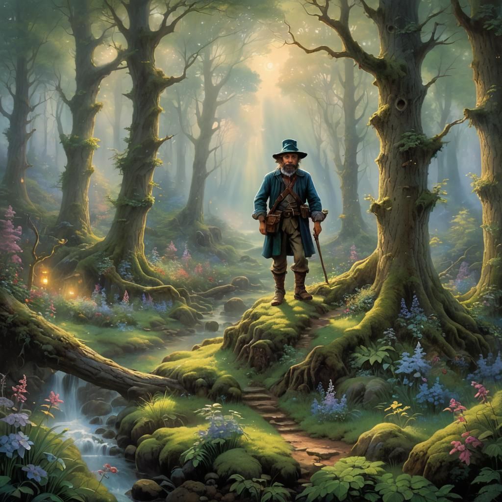 Tom Bombadil in Ethereal Old Forest