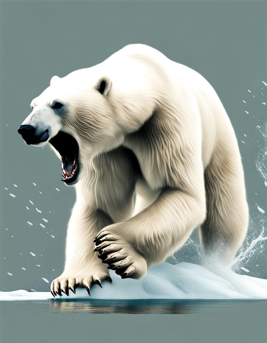 Polar Bear Attack: Arctic Predator