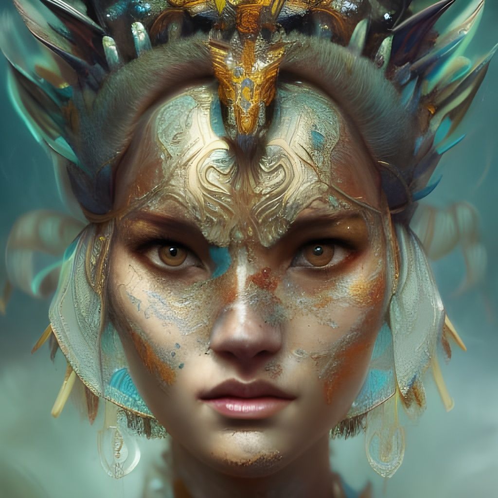 Majestic Felidae Queen Portrait in 4K