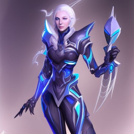 Camille League of Legends Concept Art: Robotic Warrior