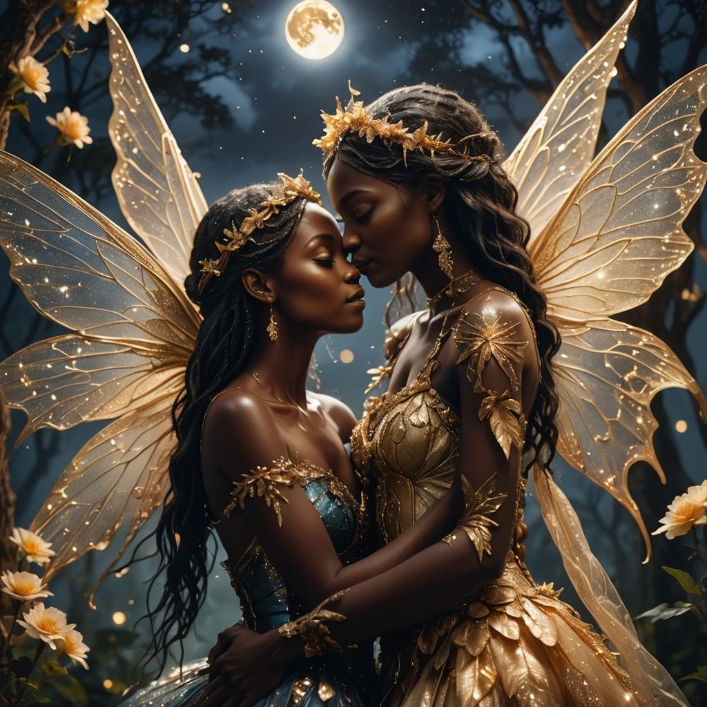 Kissing Faeries (XIV)