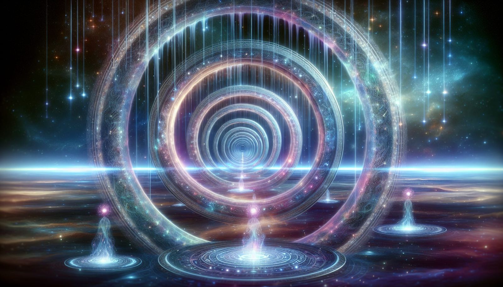 Mystical Astral Portals in Cosmic Harmony