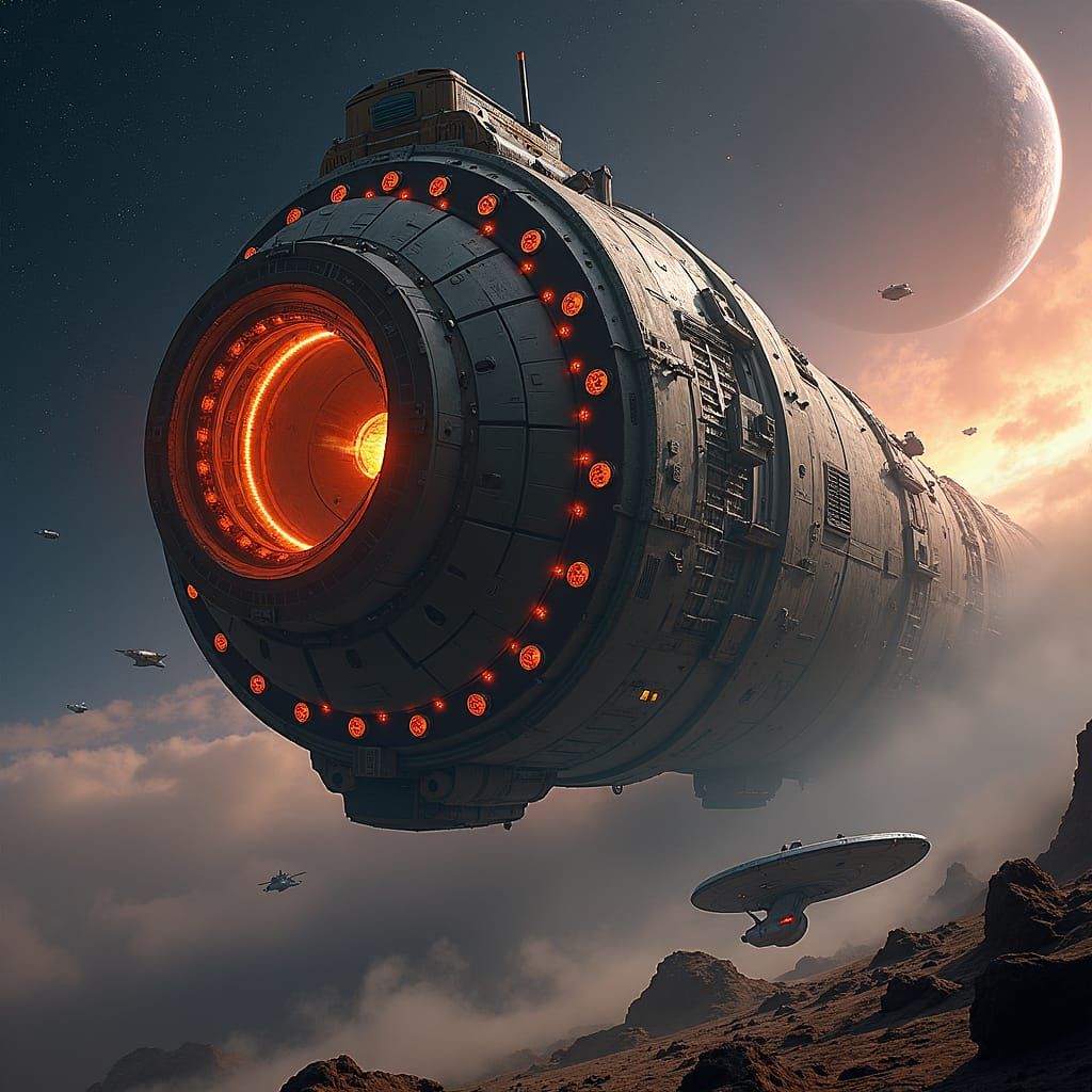 Star Trek: The Doomsday Machine, Sci-Fi Art