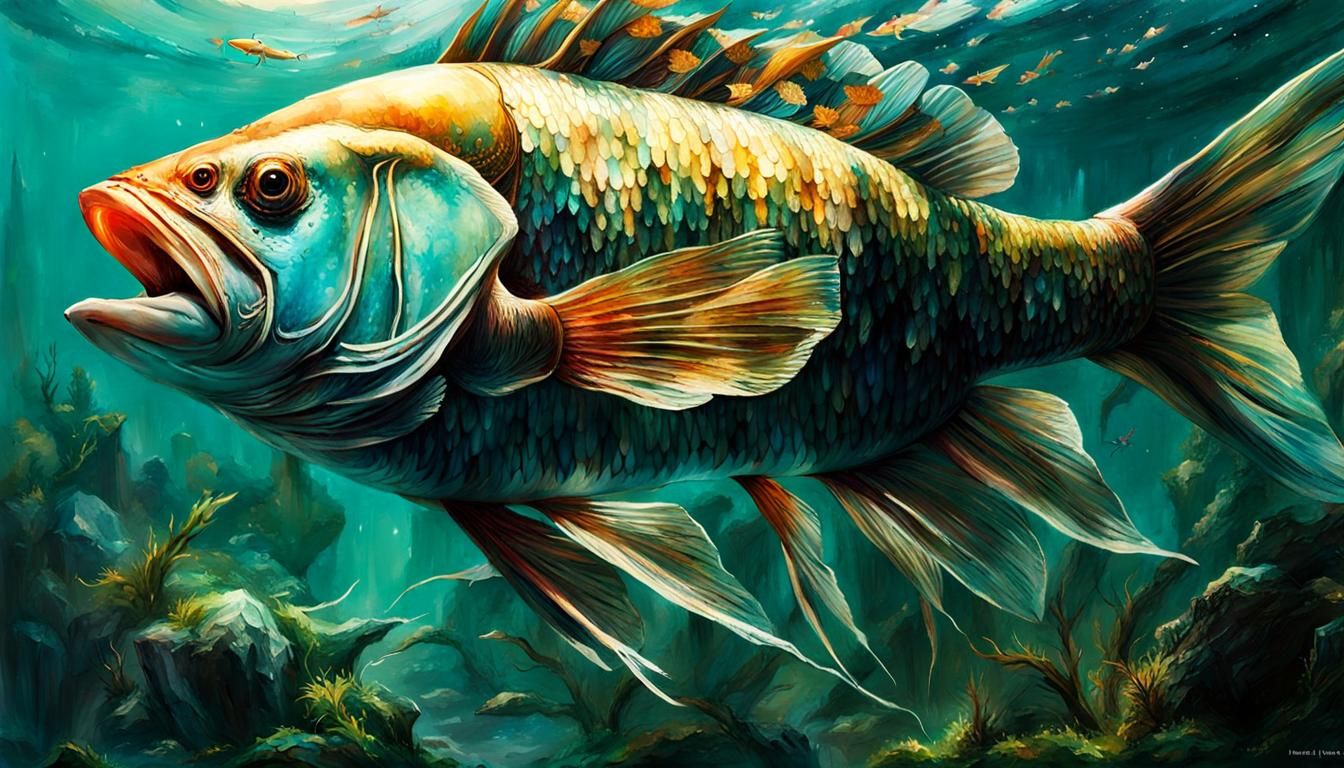 Mystical Fish: An Epic Fantasy Masterpiece