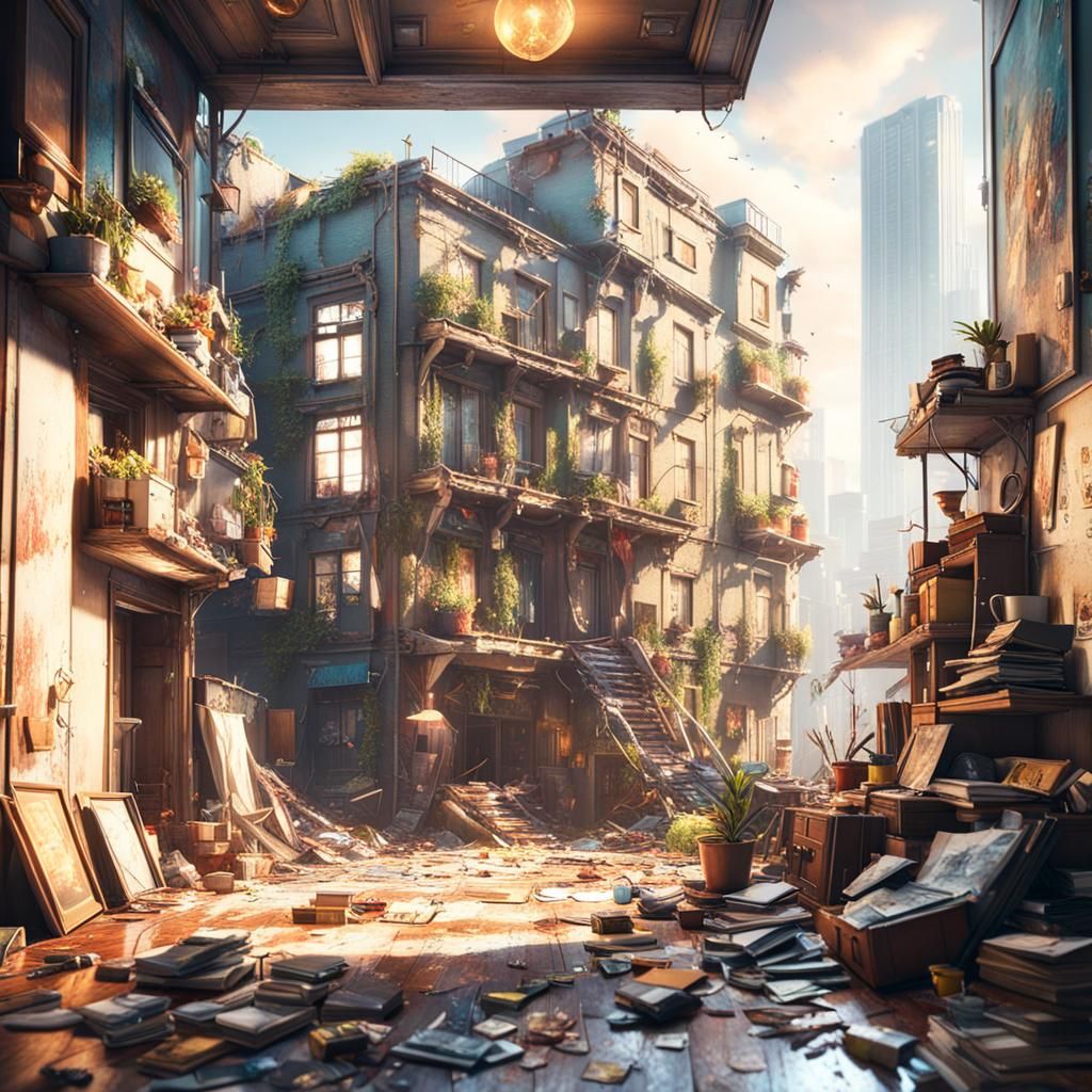 Collapsing world