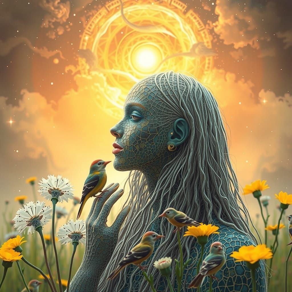 Psychedelic Utopia: Sacred Geometry in Oil Painting