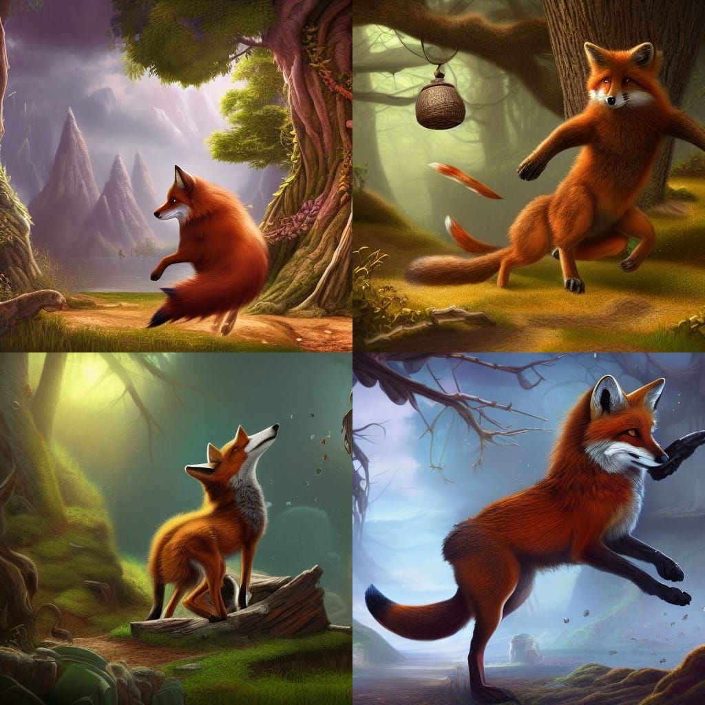 Tree Decorated with Toilet Paper: Detailed Matte Painting