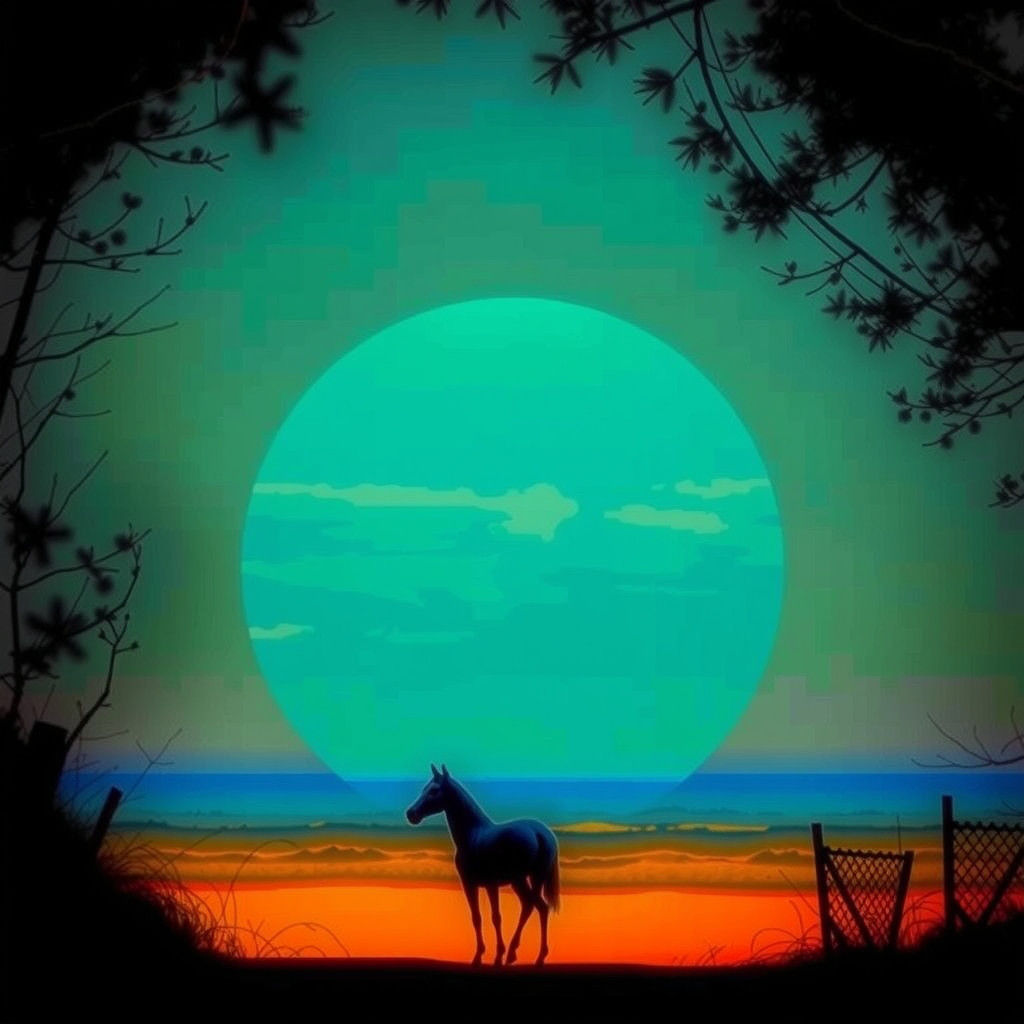 AI Generated Beach Scene