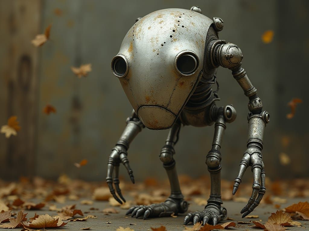 She Walks in Disguise with Anthropomorphic Arsenic & Tin