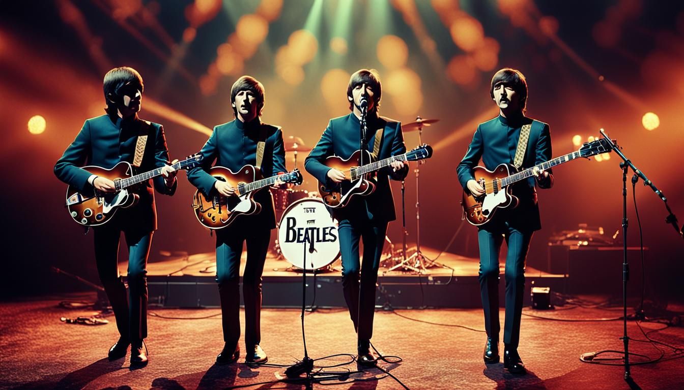 The Beatles Perform Live: Ultra-Realistic Digital Art