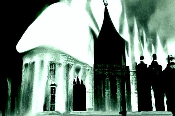 Gaslight Cathedral: A Gothic AI Creation