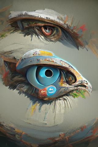 Twitter Bird Logo Render