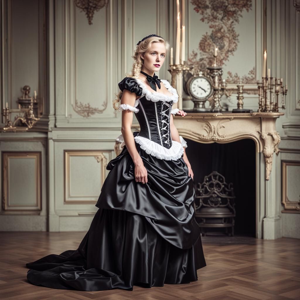 Special outfit for maids at balls