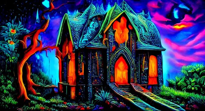 Surreal Glowing Portrait Inspired by Bacon and Dali