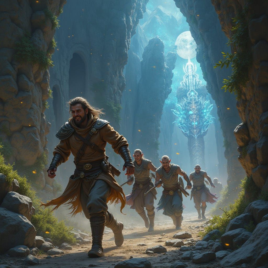 Ancient Labyrinth Crumbles in Daring Escape