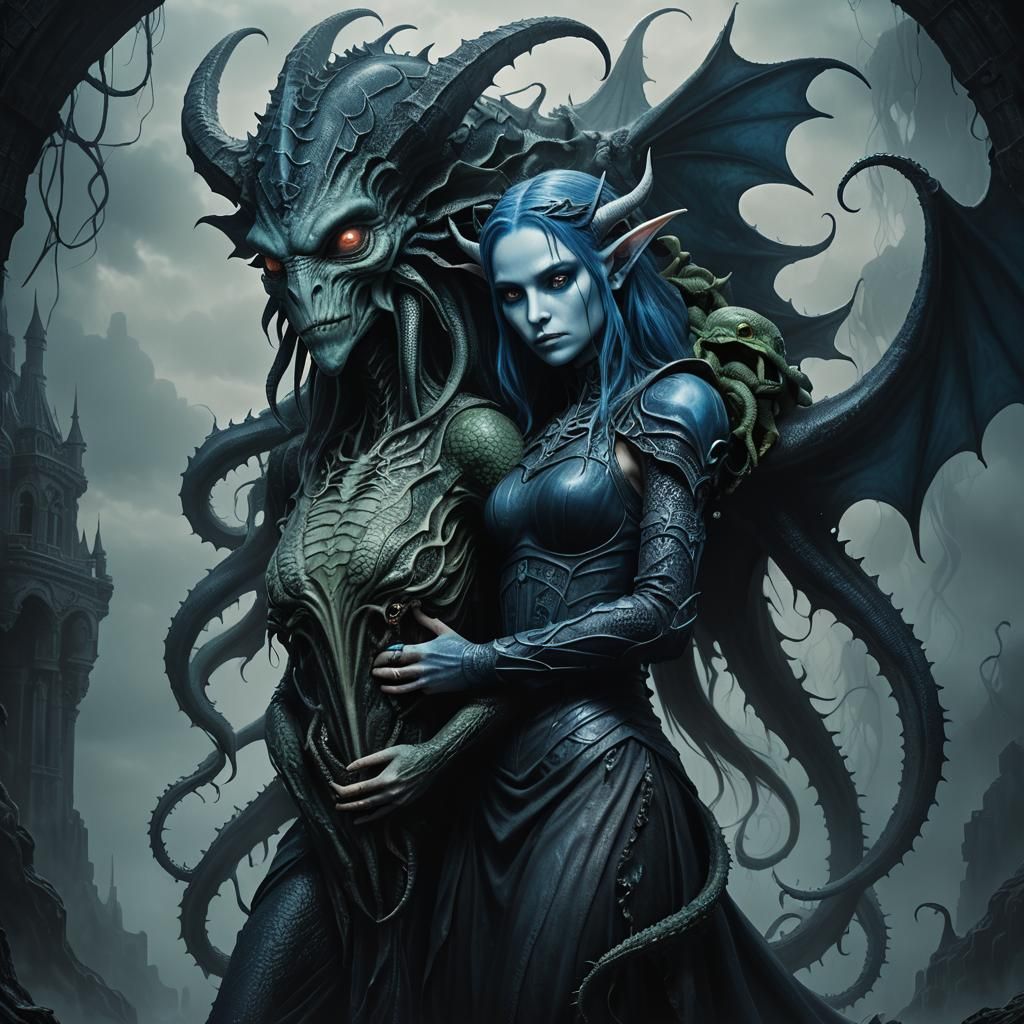 Dreamlike Fantasy: Woman and Cthulhu in Gothic Art