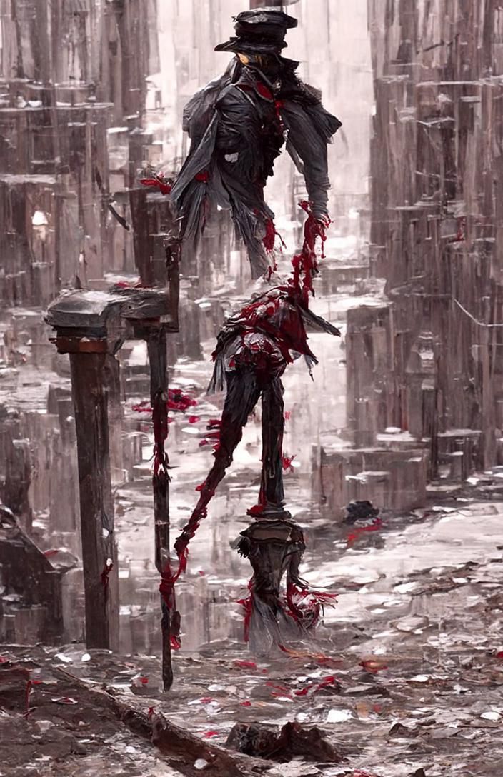 Jack the Ripper Inspired Digital Art