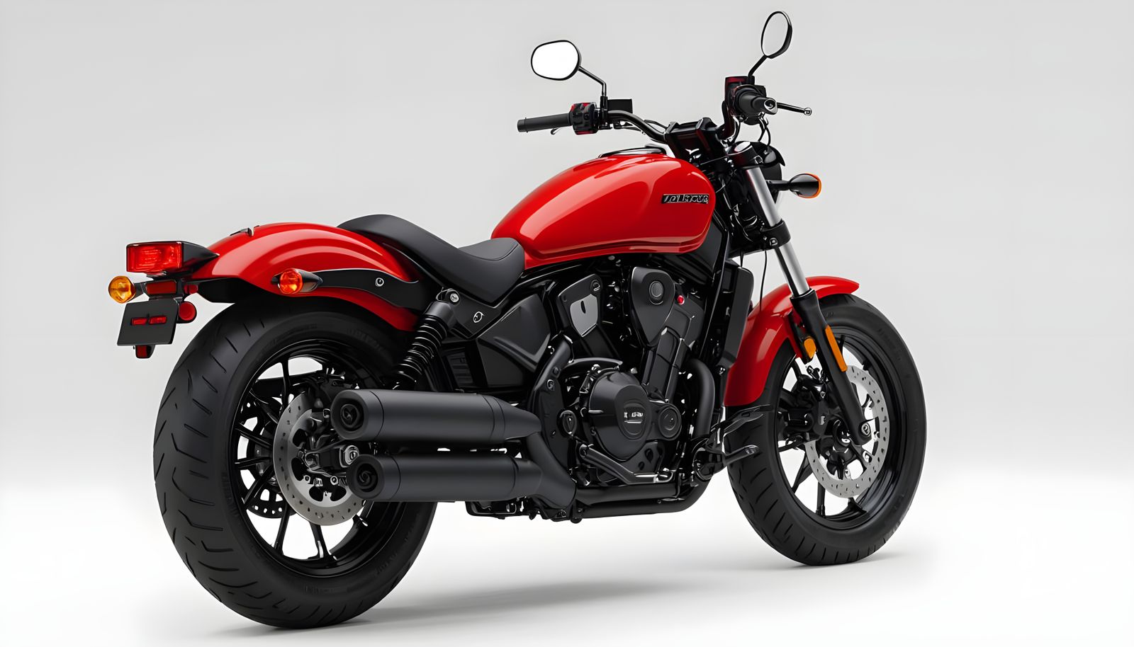 Vibrant Red 2025 Honda Rebel 1100 Motorcycle