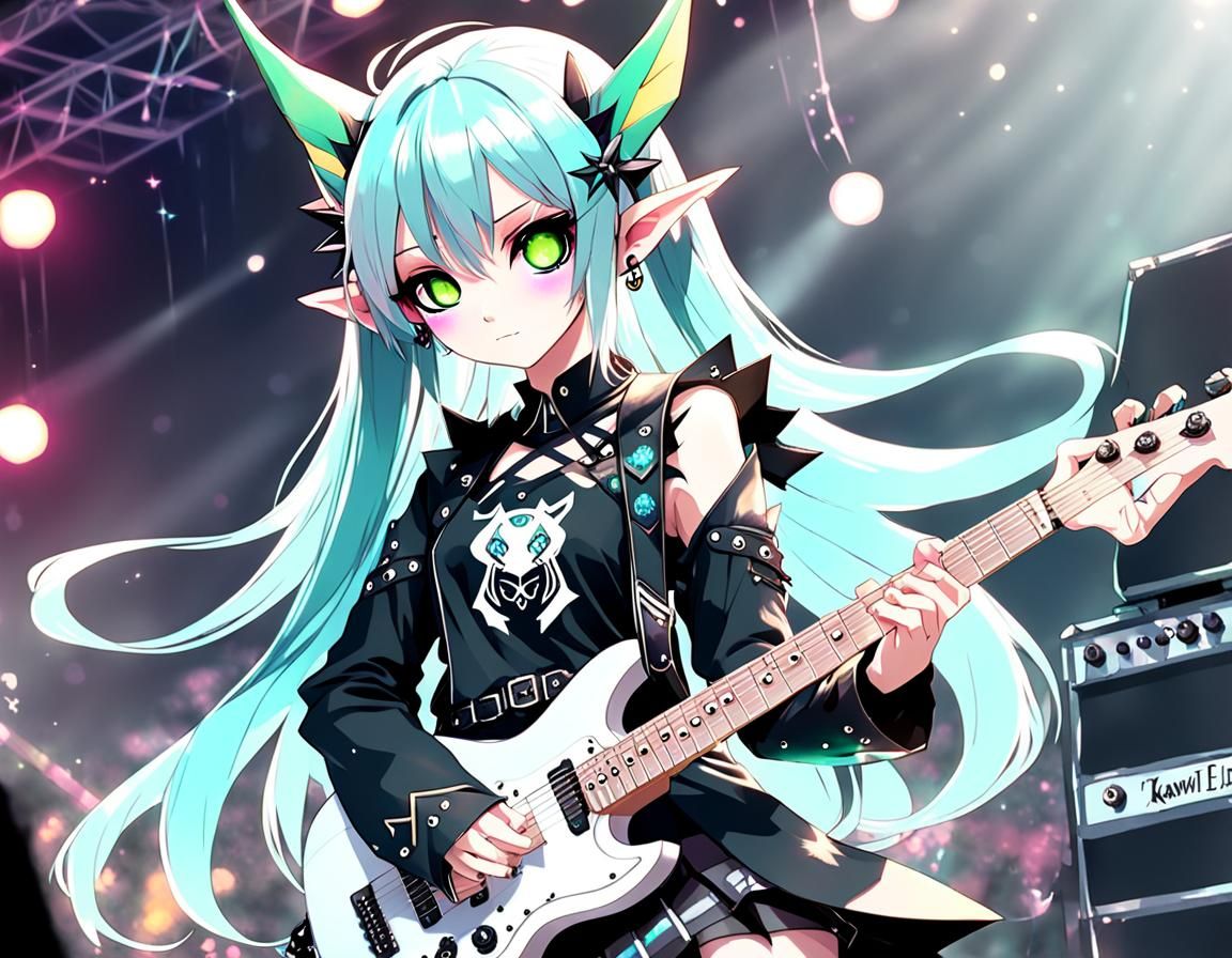 punk rock elf girl
