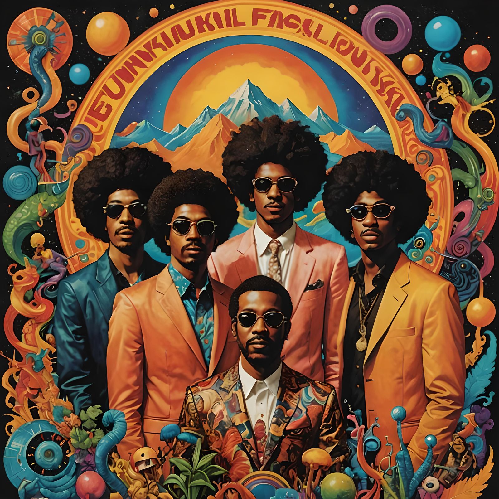 Funkalista: A Magnificent Funk Band Album Cover