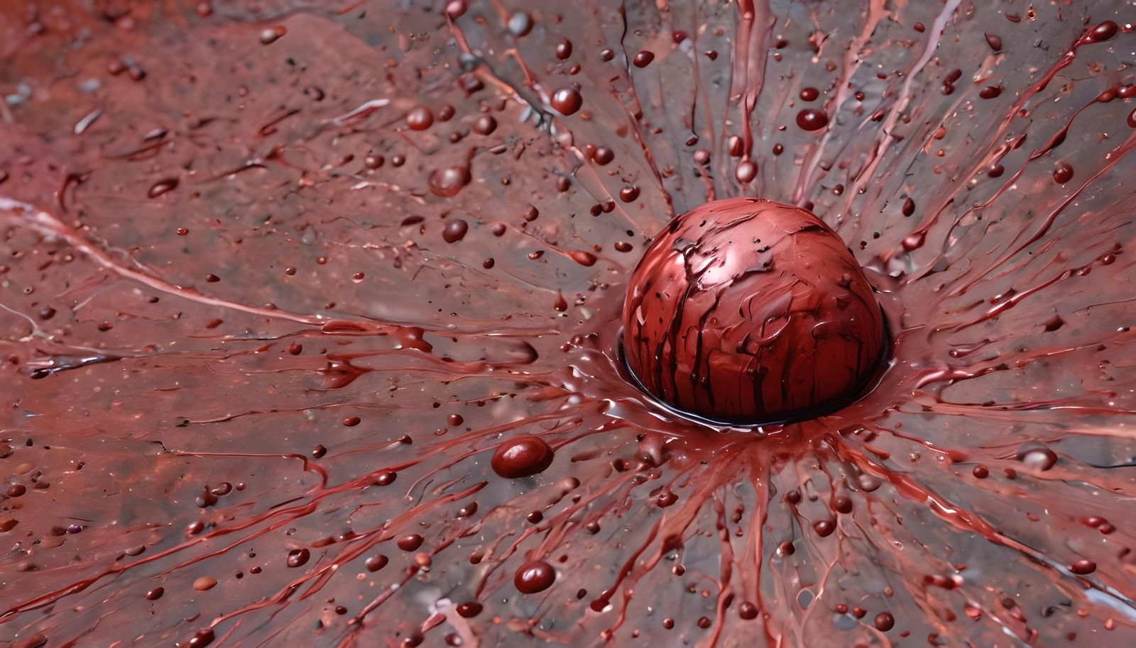 Candy-Colored Space Horror in Hyperrealistic Style