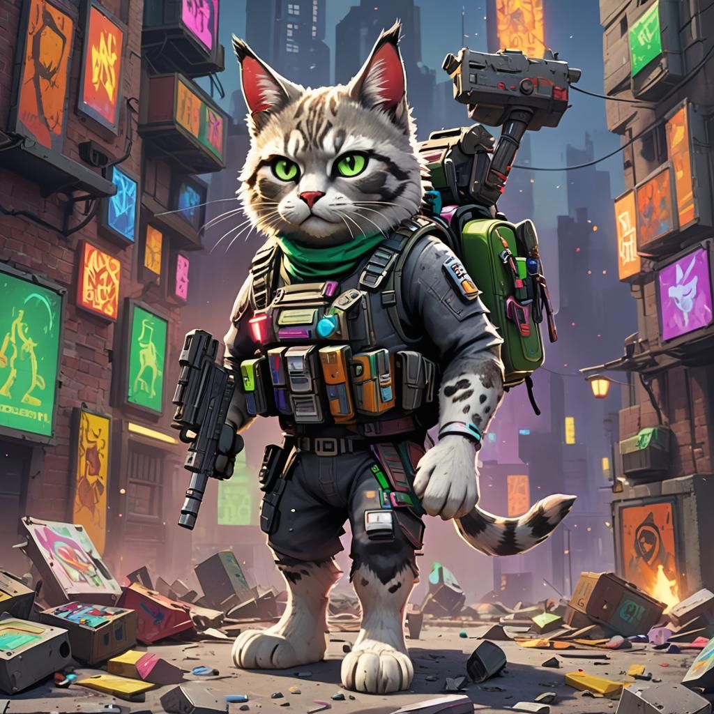 Battle Cat Hero in Fortnite Universe