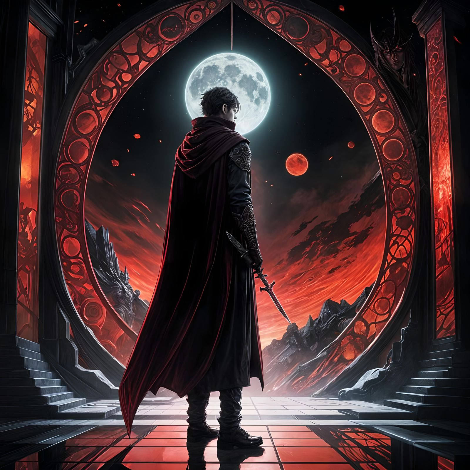 Abyssal Swordsman Arrives in Pantheon: Cel-Shaded Anime