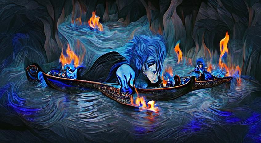 Hades on the River of Lost Souls