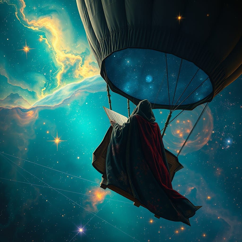 Celestial Cartographer Charts Galaxies in Starlight Balloon