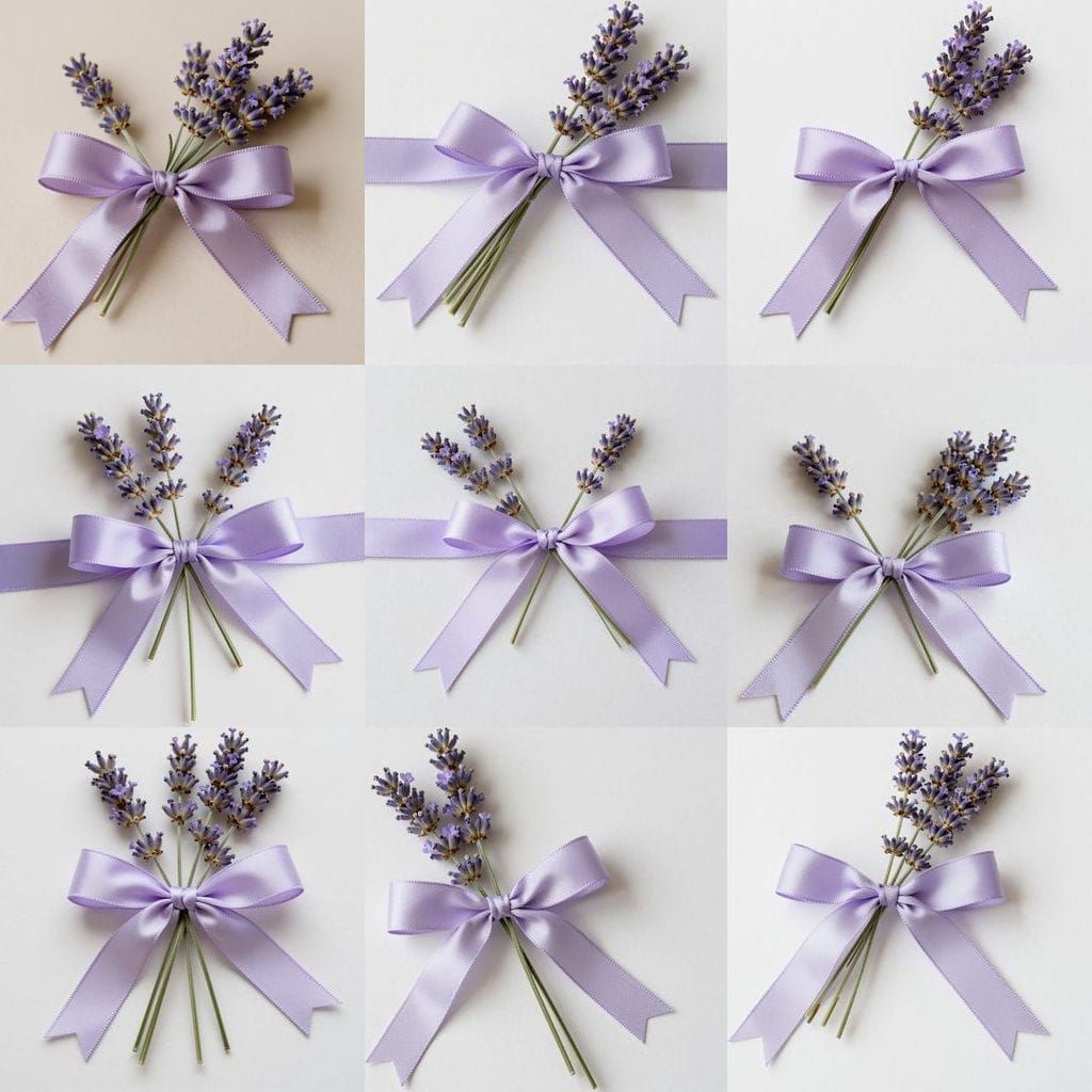 Serene Lavender Ribbon of Peace
