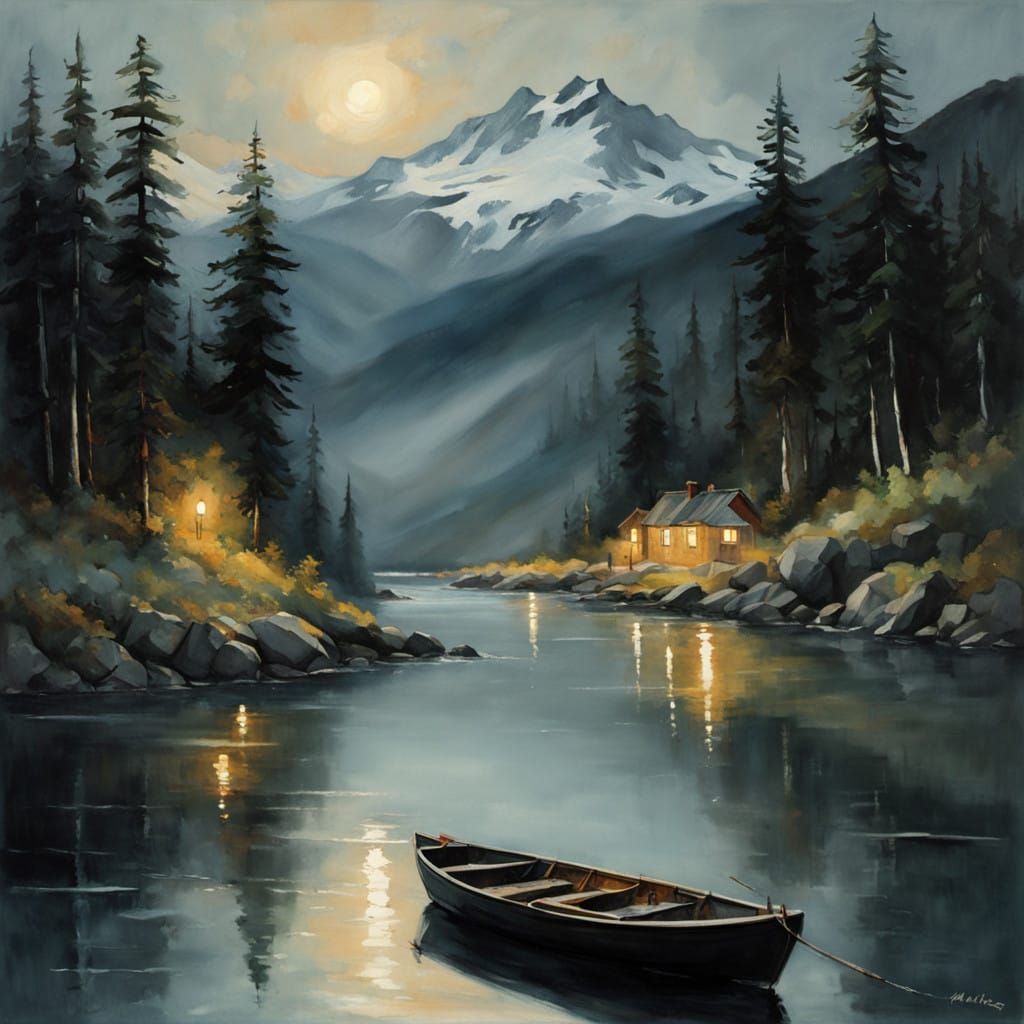 Ethereal Irish Landscape with Rolling Hills and Misty Coastl...