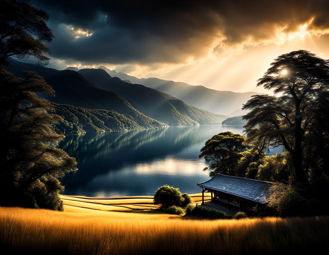 Ultrarealistic Tranquil Scene in HDR