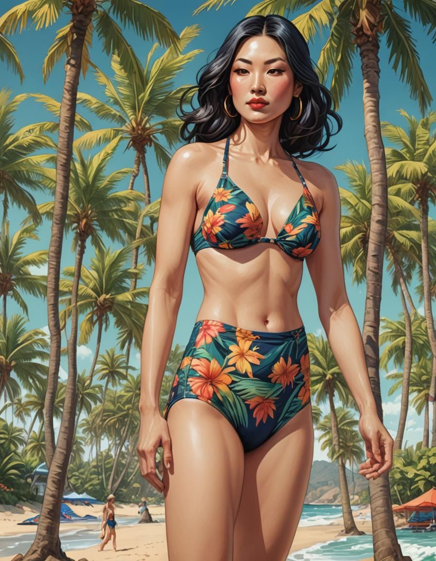 Portrait on the beach