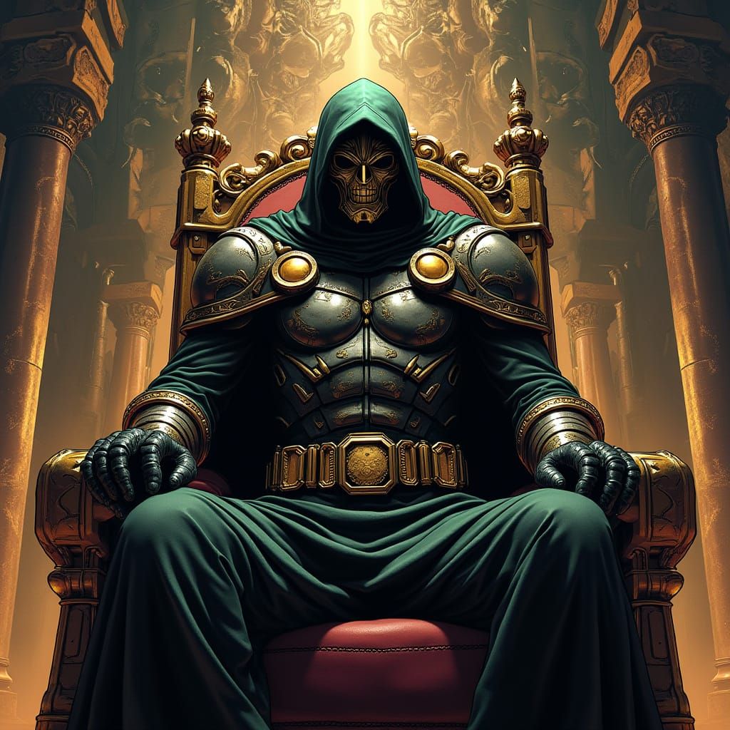 Doctor Doom in Regal, Gothic Fantasy