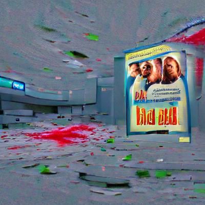 Abstract Visualisation of a Bad Movie