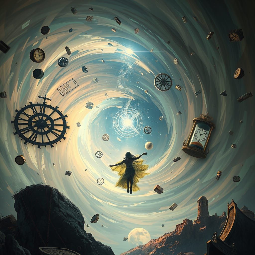 Suspended in Timeless Eternity