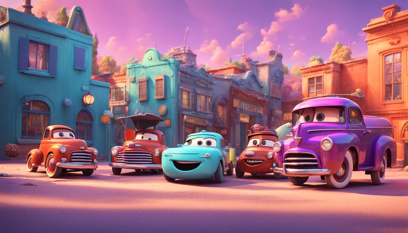 Cars, Trucks, and Poodles: 3D Digital Art