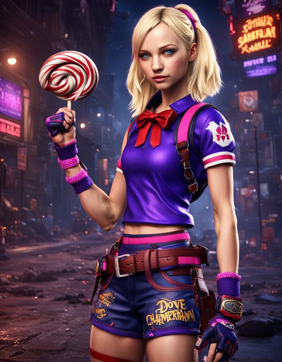 Dove Cameron as Juliet Starling in Detailed Digital Art