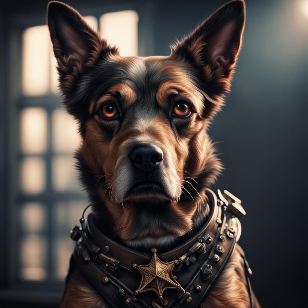 Hyperrealistic Dogstar Image in High Definition