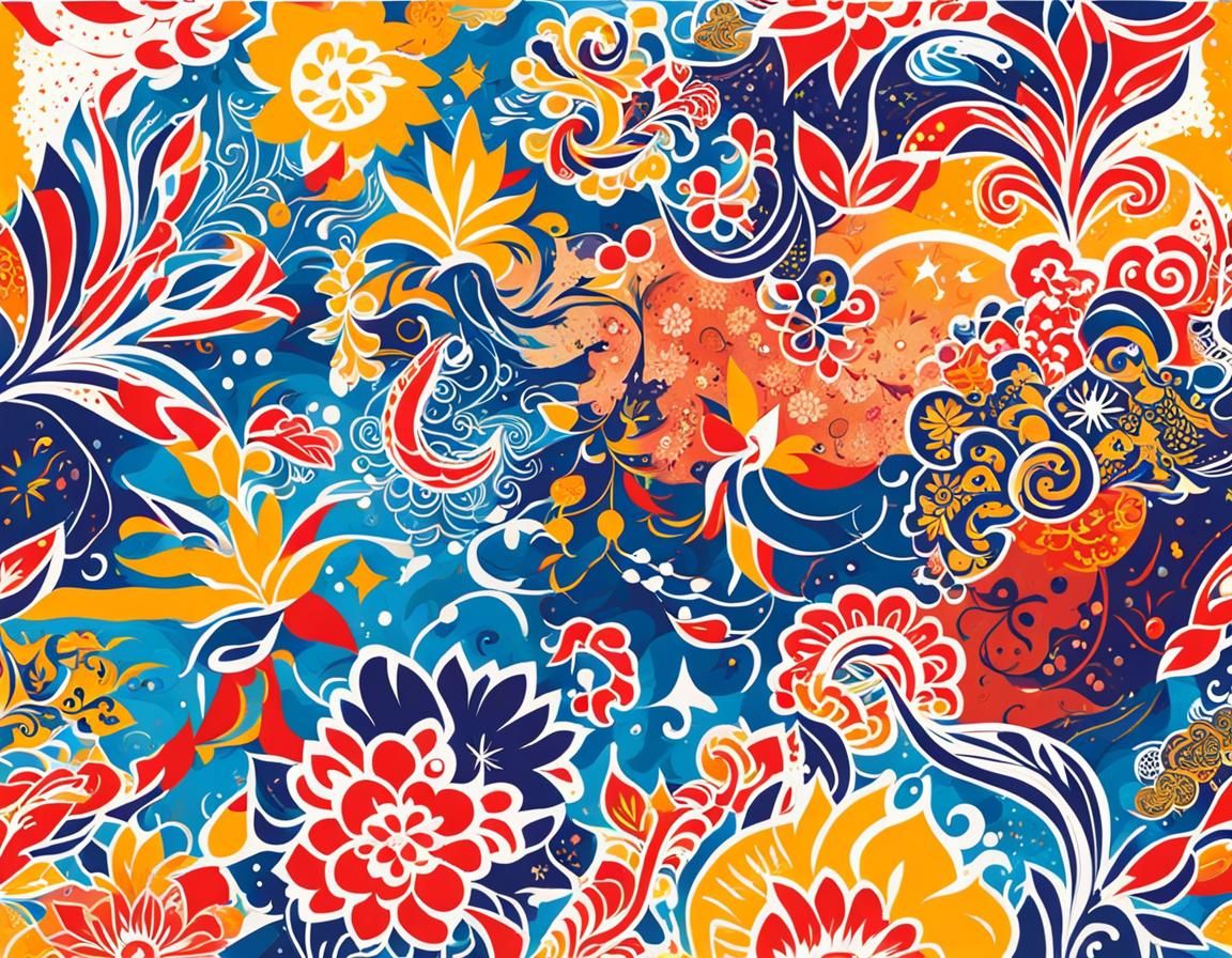 Malaysian Batik Design