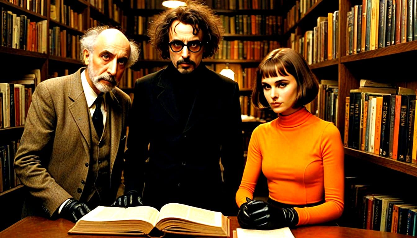 Natalie Portman as Velma Dinkley in Latex Attire