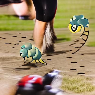 Fiery Rapidash Digital Art