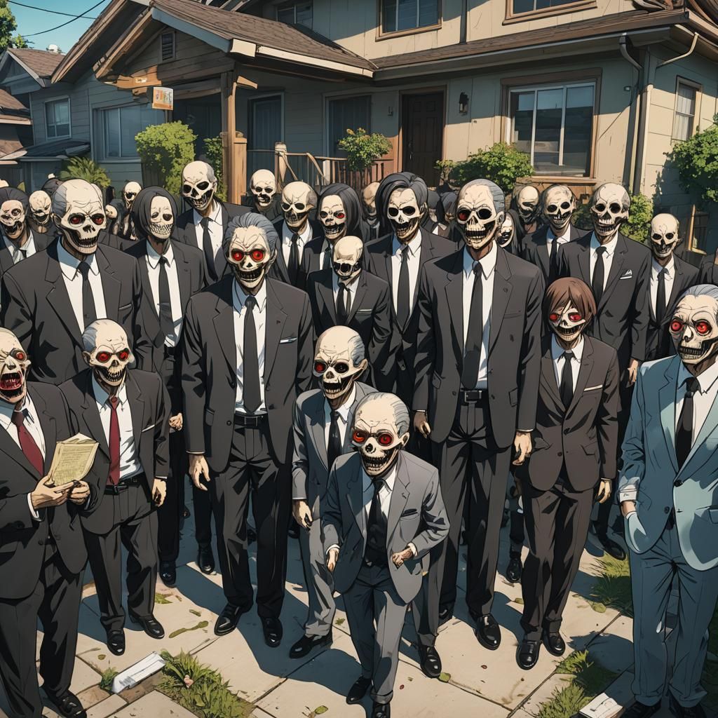 Anime Home Invasion in Los Santos: Studio Trigger Style