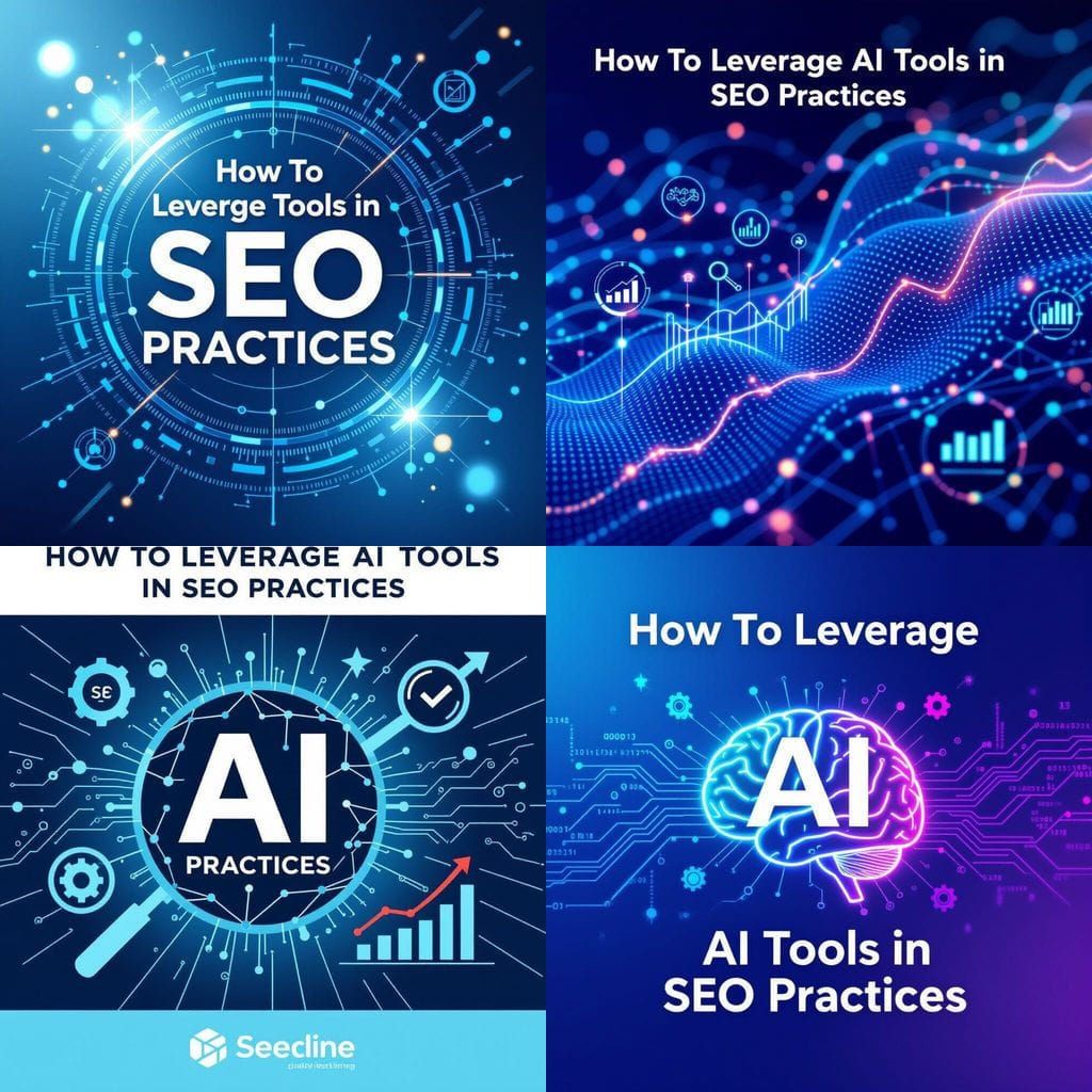 AI Enhances SEO: A Professional Featured Image