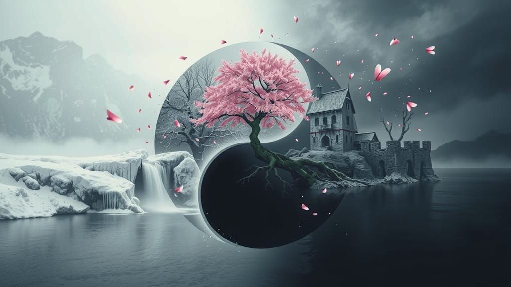 Yin-Yang Worlds: Winter and Ruin in Symbolic Art