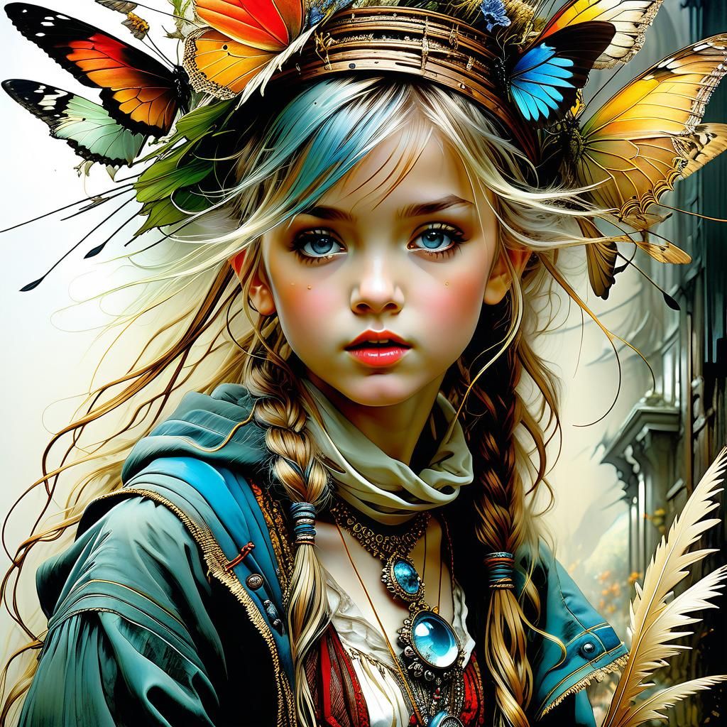 Beautiful young girl